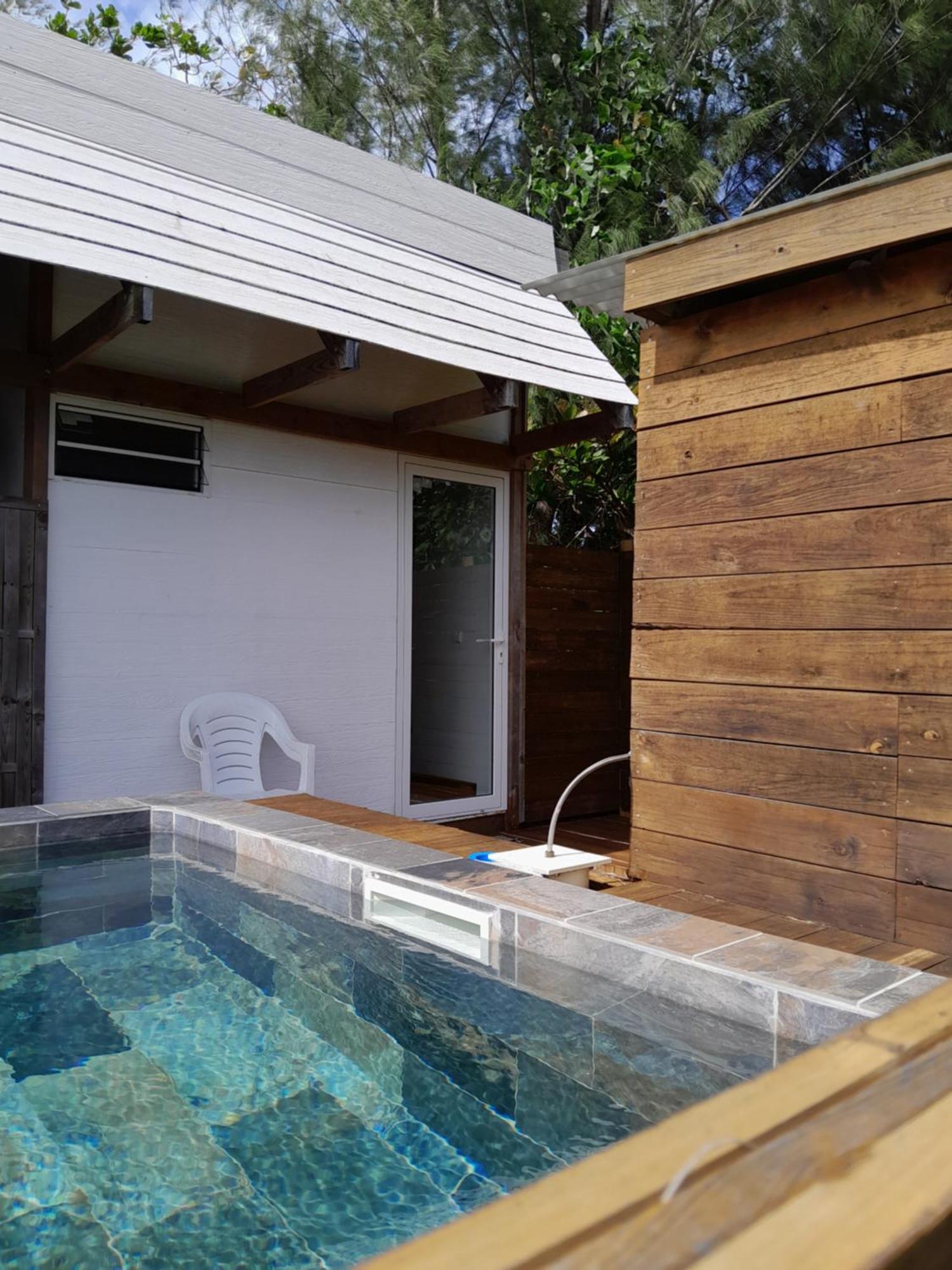 Mara'Ai Le Spot Tubuai, Chambre Triple Deluxe Mahu Sdb Privee Avec Piscine Mataura Экстерьер фото